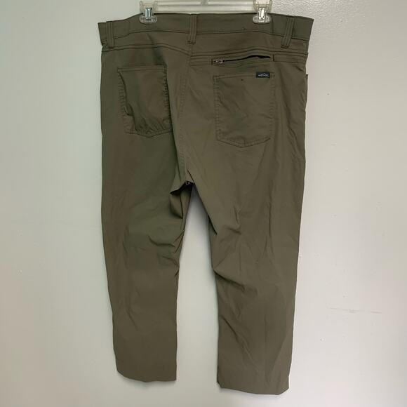 Eddie Bauer Men's Khaki Tech Nylon Blend Pants Size 40 x 30 - Picture 3 of 7
